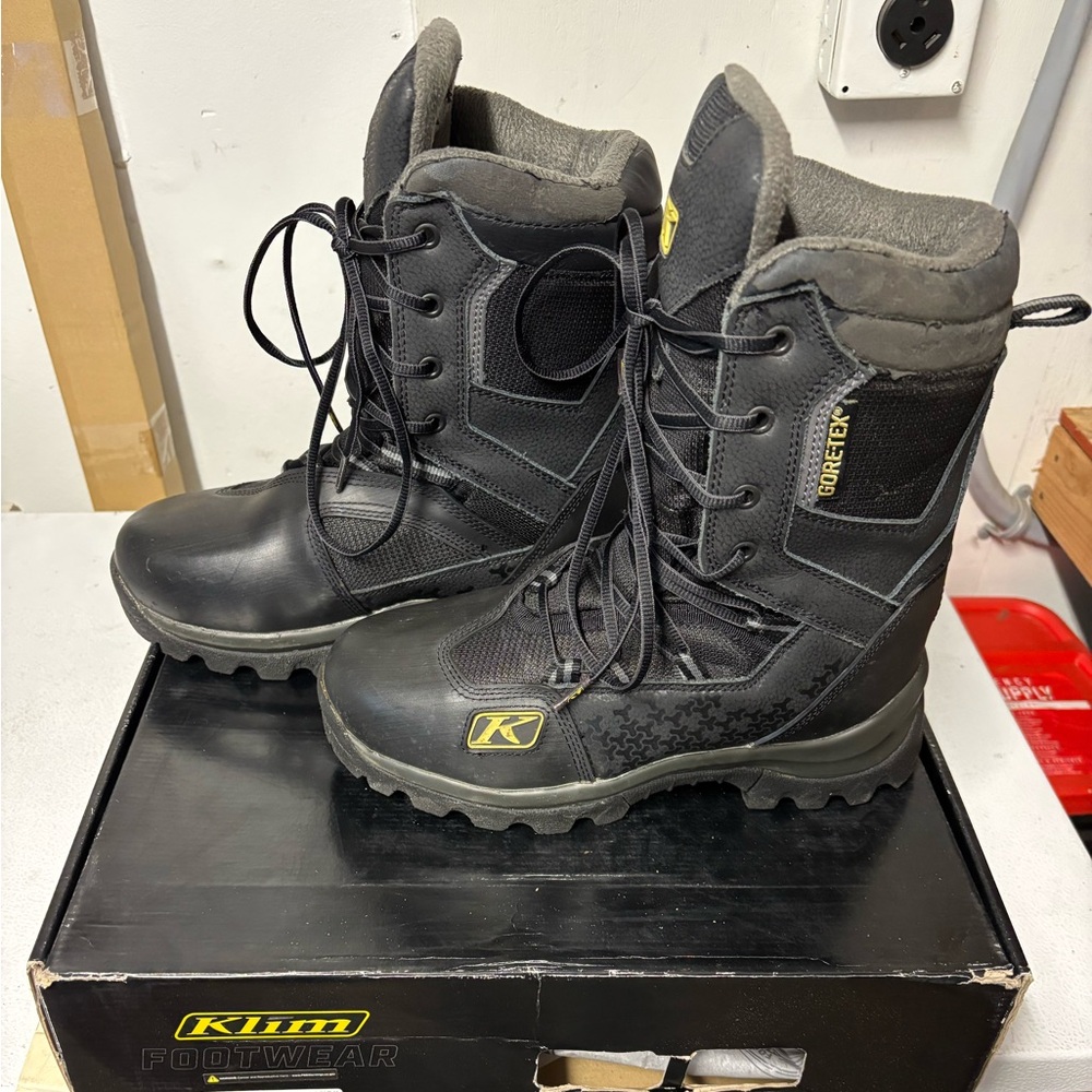 3M Thinsulate KLIM Black Winter Boots